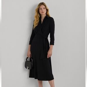 Ralph Lauren Black Midi Dress